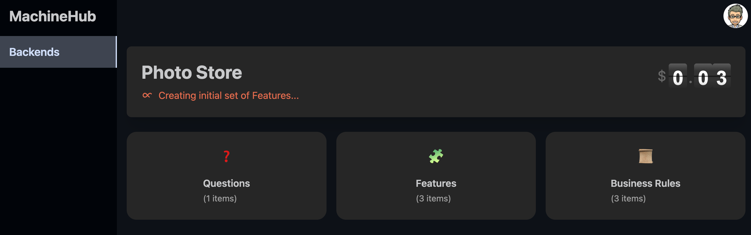 MachineHub Dashboard